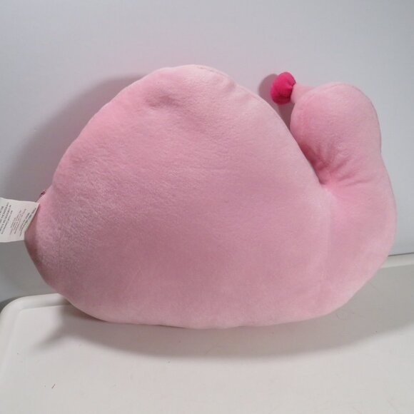 Pink snail pillow/stuffed animal #2 Kids Embroidered Firm Stuffing Back Support - Picture 6 of 10